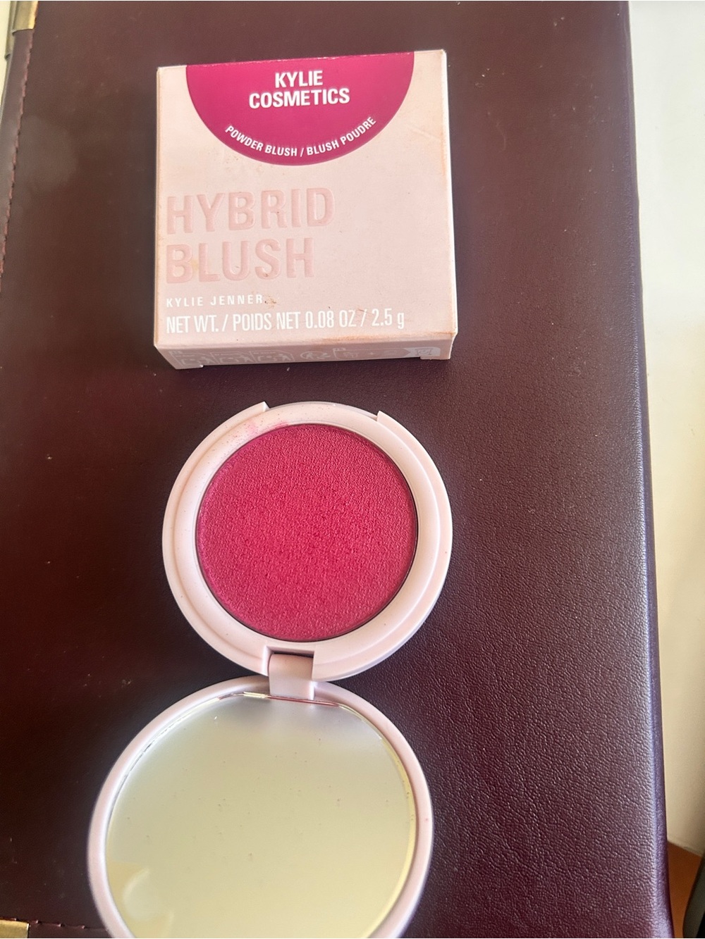 Kylie Cosmetics Blush — Bright Rose Pink - Slow Jam 116